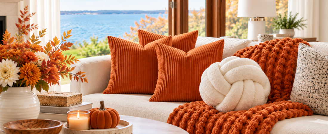 Cozy Fall Living Room Inspiration